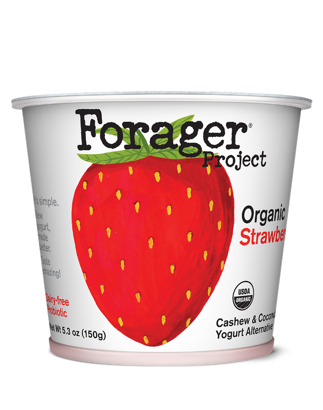Strawberry Cashew & Coconut Yogurt