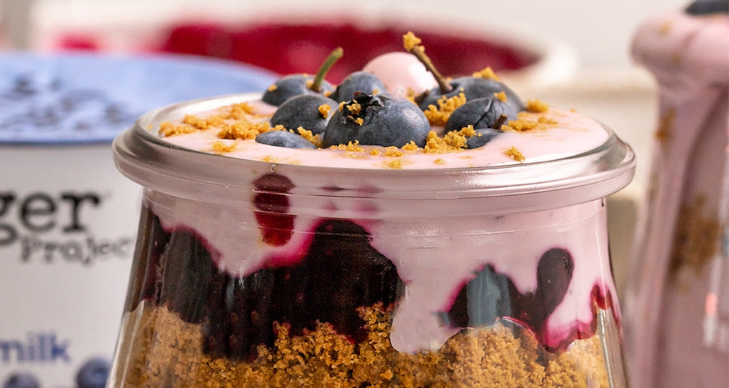 Blueberry Pie Yogurt Parfait
