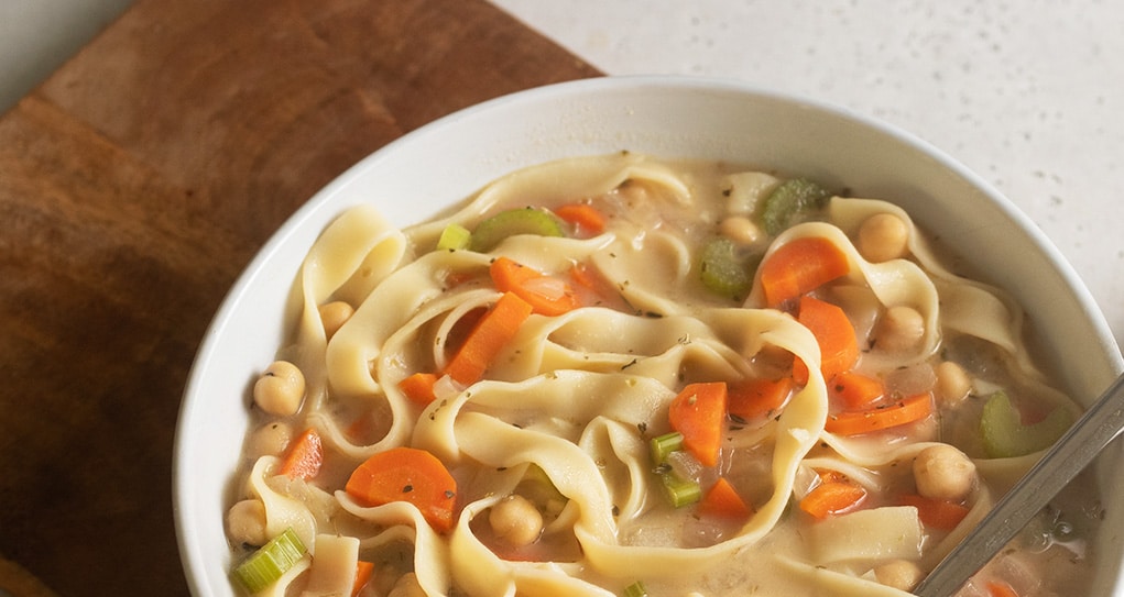 Chickpea Noodle Soup-Hero|Chickpea Noodle Soup-Footer