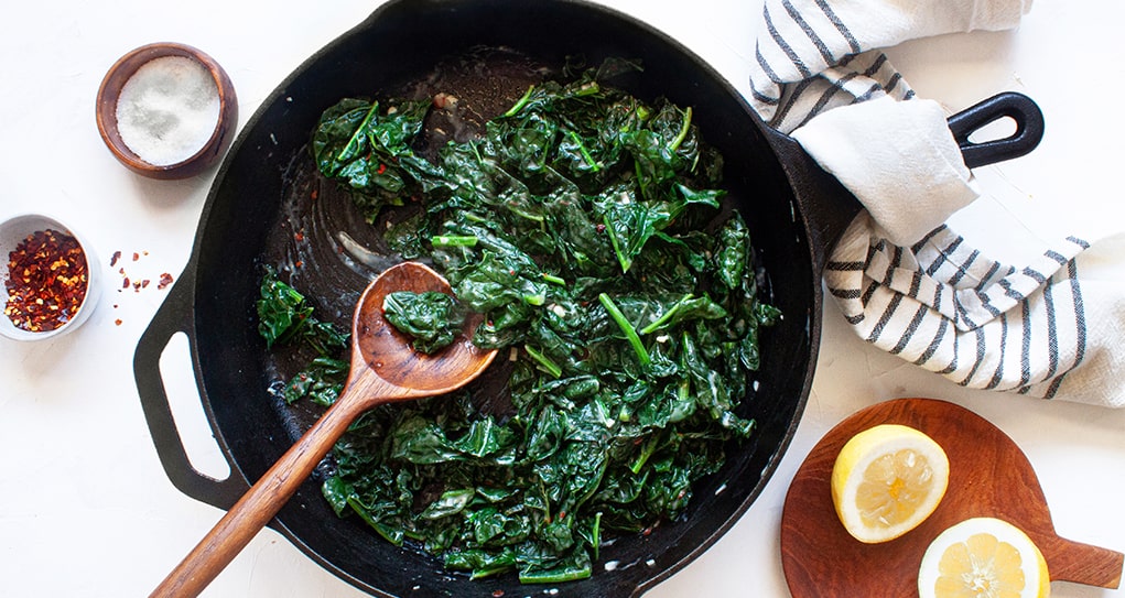 Oh So Creamy, Creamed Kale Recipe
