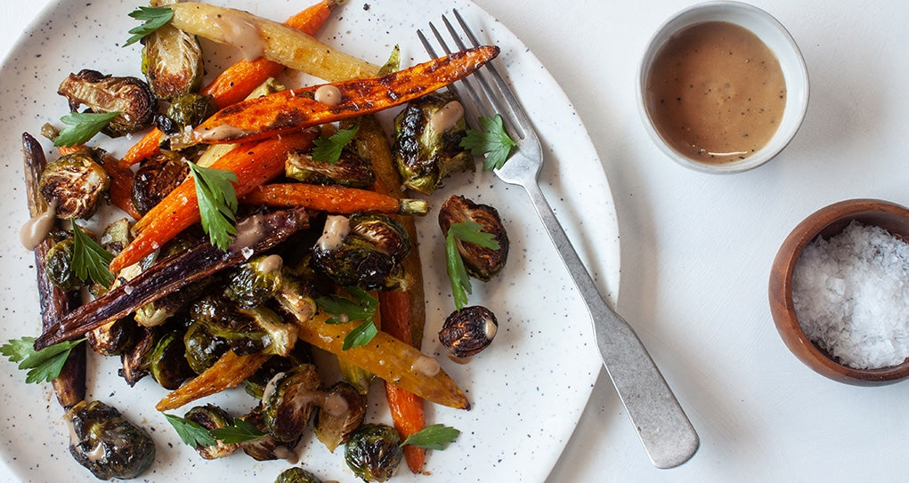 Roasted Vegetables with Balsamic Dressing Recipe
