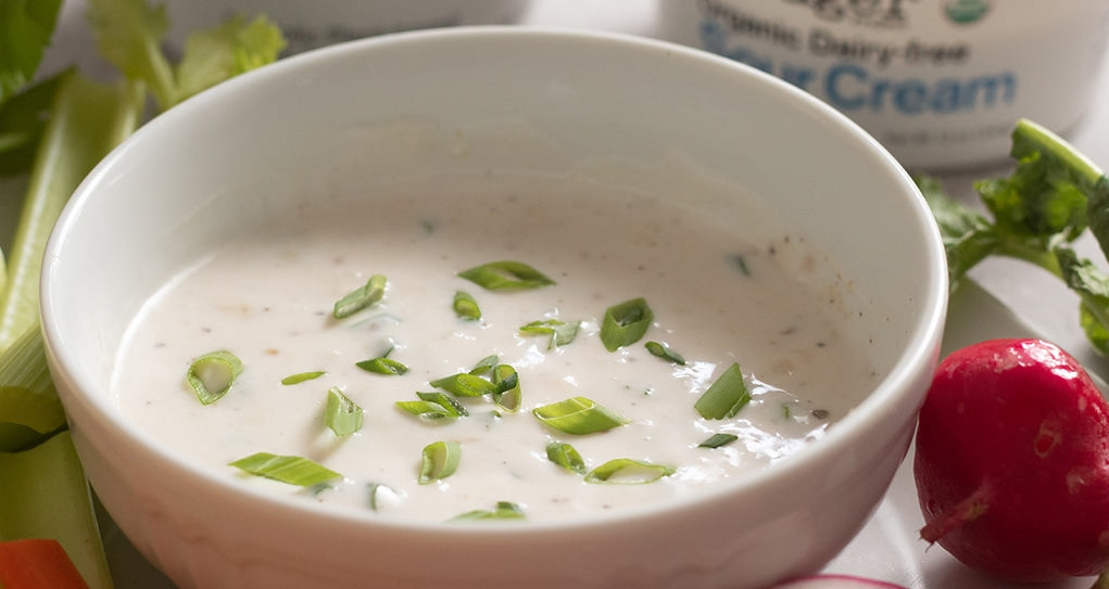 Vegan Roasted Garlic Dip