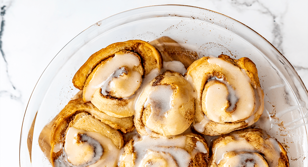 Vegan Cinnamon Rolls with Sour Cream Frosting Recipe