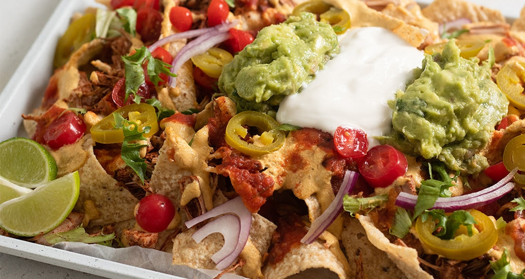 Vegan Nachos with Jackfruit