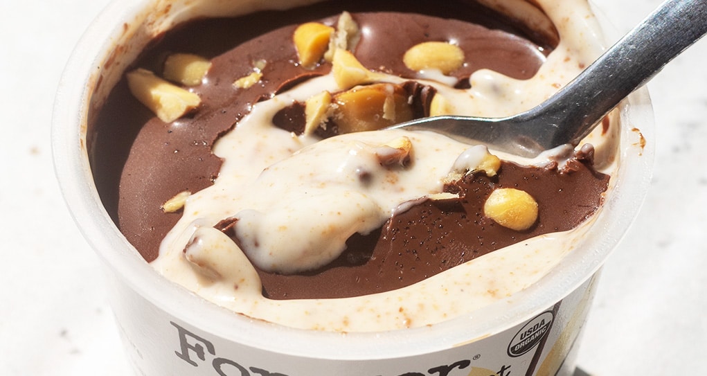 Magic Shell Yogurt - Hero|Magic Shell Yogurt - Closeup