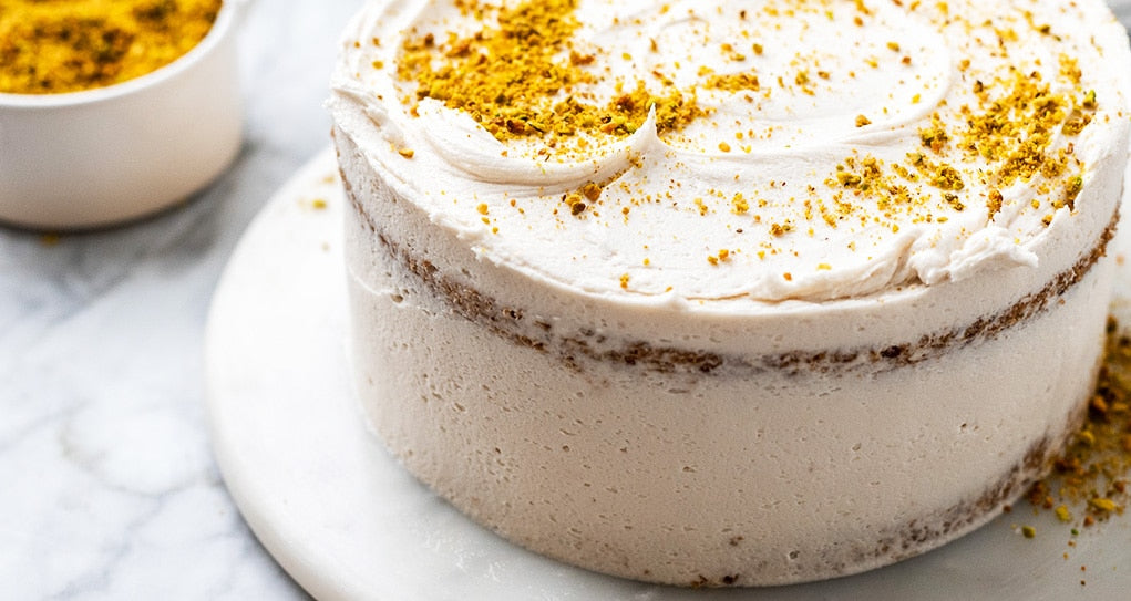 Pistachio Cake - Hero @|Pistacio Cake - Footer