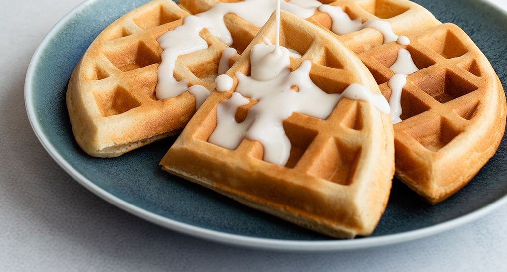 Vanilla Yogurt Waffles