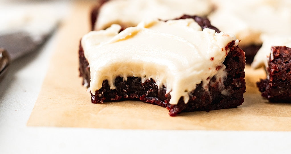 Vegan Red Velvet Brownies