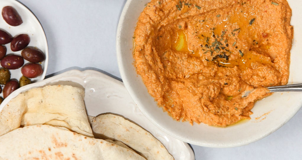 Roast Pepper and Walnut Dip Recipe