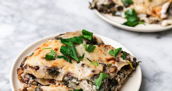 Spinach Lentil Lasagna Hero|Spinach Lentil Lasagna Footer