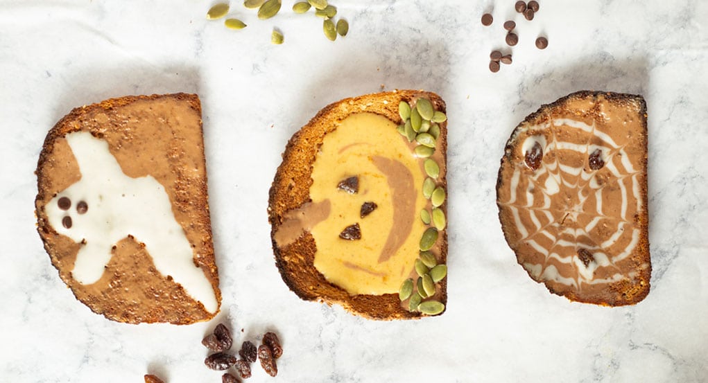 Spooky Pumpkin Toast Recipe