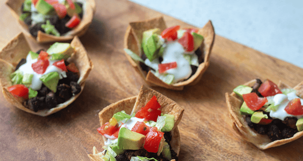 Tortilla Cups - Hero|Tortilla Cups - Footer
