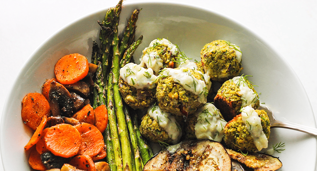 Baked Falafel Bowl Recipe