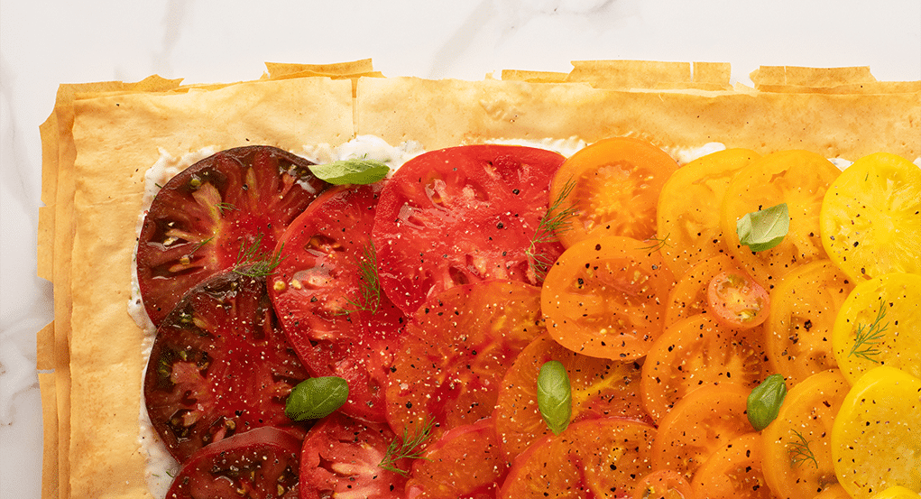 Heirloom Tomato Tart Recipe