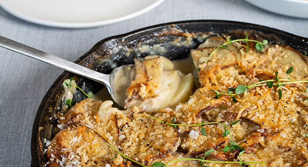 Creamy Vegan Potato Gratin Recipe