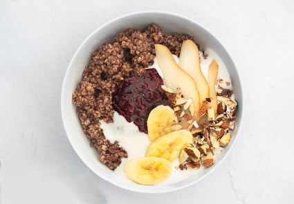 maybe an image about This RD-approved snack sheet offers 4 simple snacks that offer easy plant-based nutrition and feature our Unsweetened Cashewmilk Yogurt.