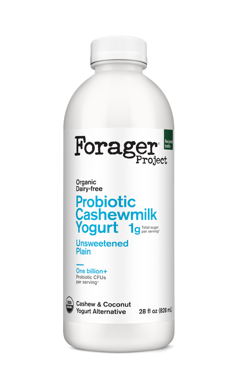 Unsweetened Plain Drinkable Cashewmilk Yogurt