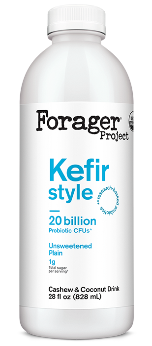 Unsweetened Plain Cashew & Coconut Kefir Style Drink