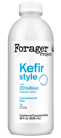 Unsweetened Plain Cashew & Coconut Kefir Style Drink