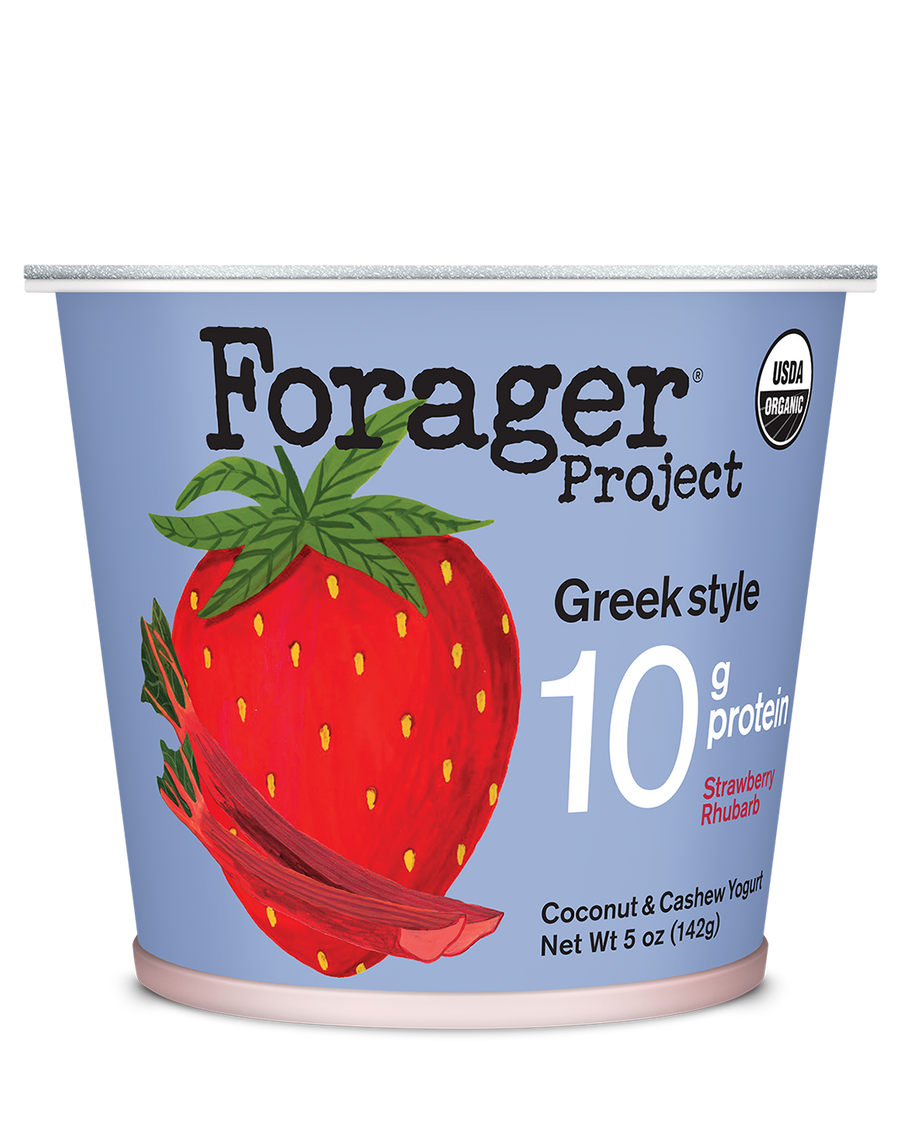 Strawberry Rhubarb Greek Style