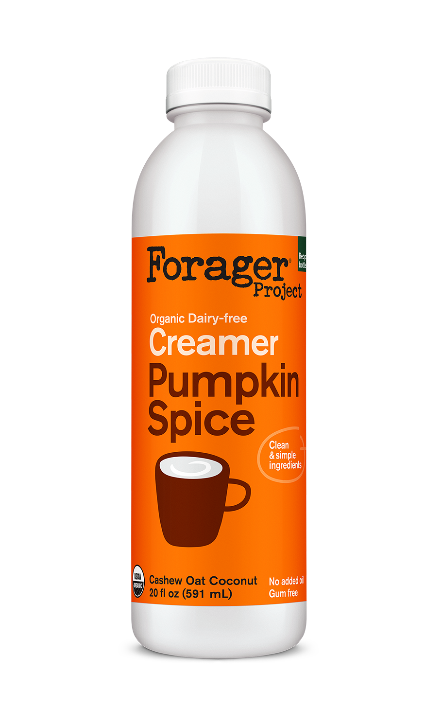Organic Dairy-free Pumpkin Spice Creamer