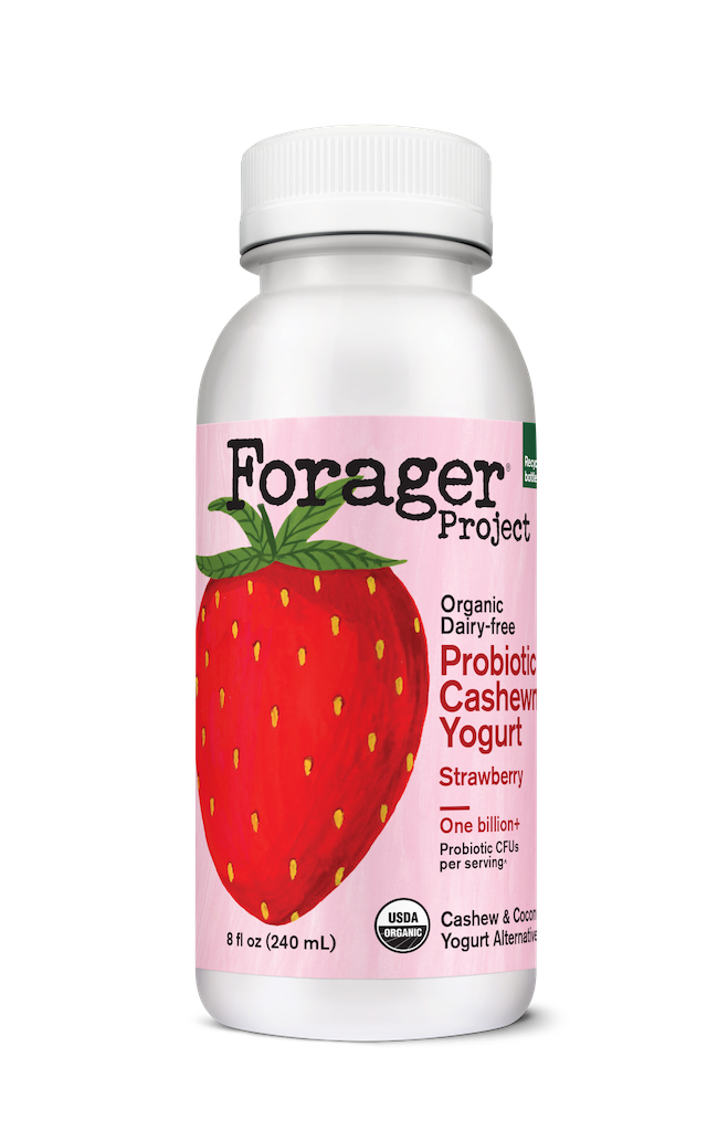 Strawberry Drinkable Cashewmilk Yogurt