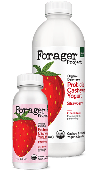 Strawberry Drinkable Cashewmilk Yogurt