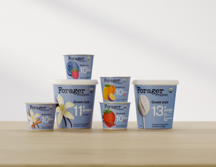 Forager Project expands its Greek-style yogurt line with new flavors and formats, reflecting growing demand for dairy-free options with familiar taste and texture.