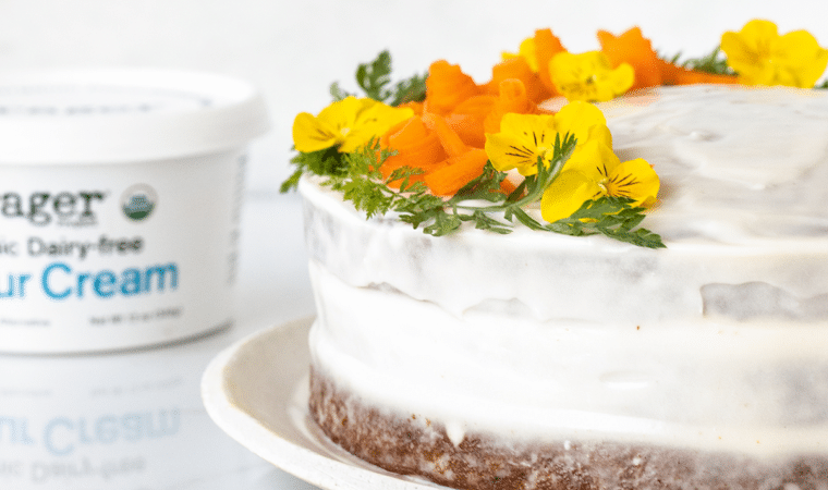 Carrot Cake with Sour Cream Frosting