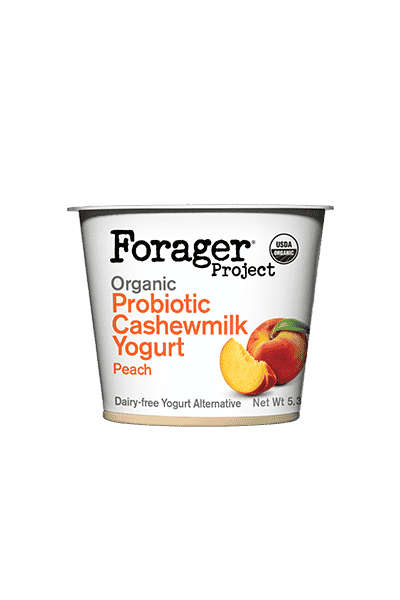 Peach Cashewmilk Yogurt | Forager Project