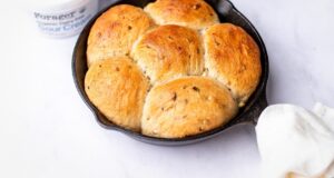 Garlic & Herb Dinner Rolls.