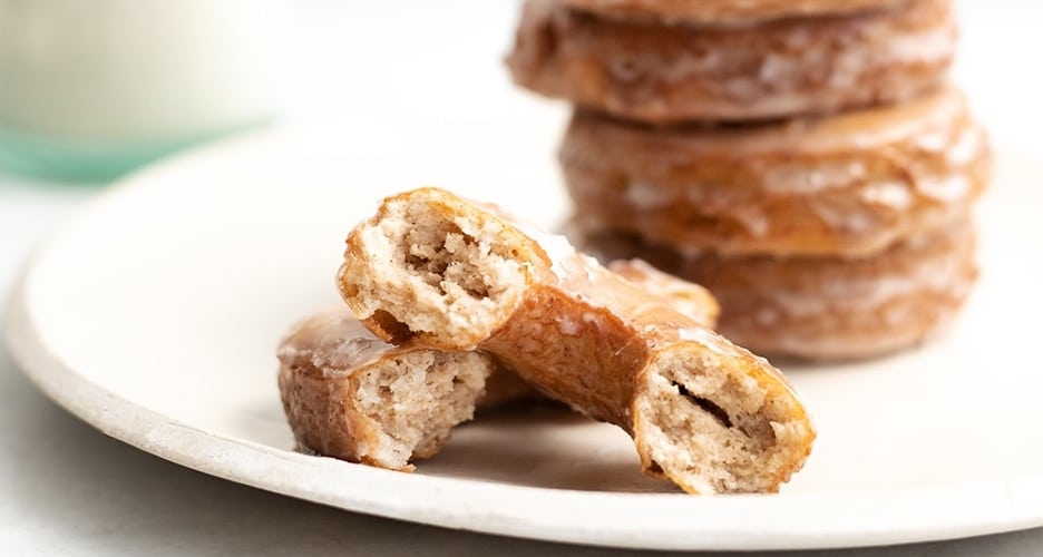 Vegan Sugar Donuts.